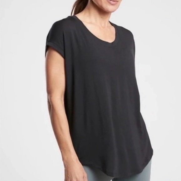 Athleta Tops - Athleta Blue Short Sleeve Tee - transcend